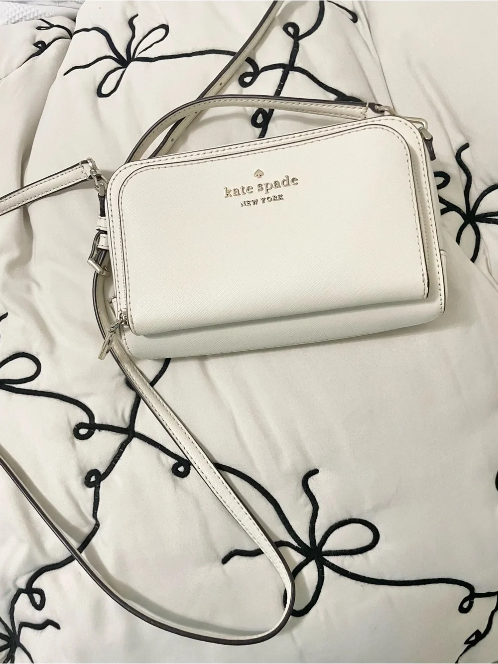 kate spade cream crossbody bag
